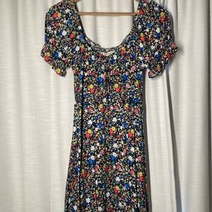Floral Print Women's Dress